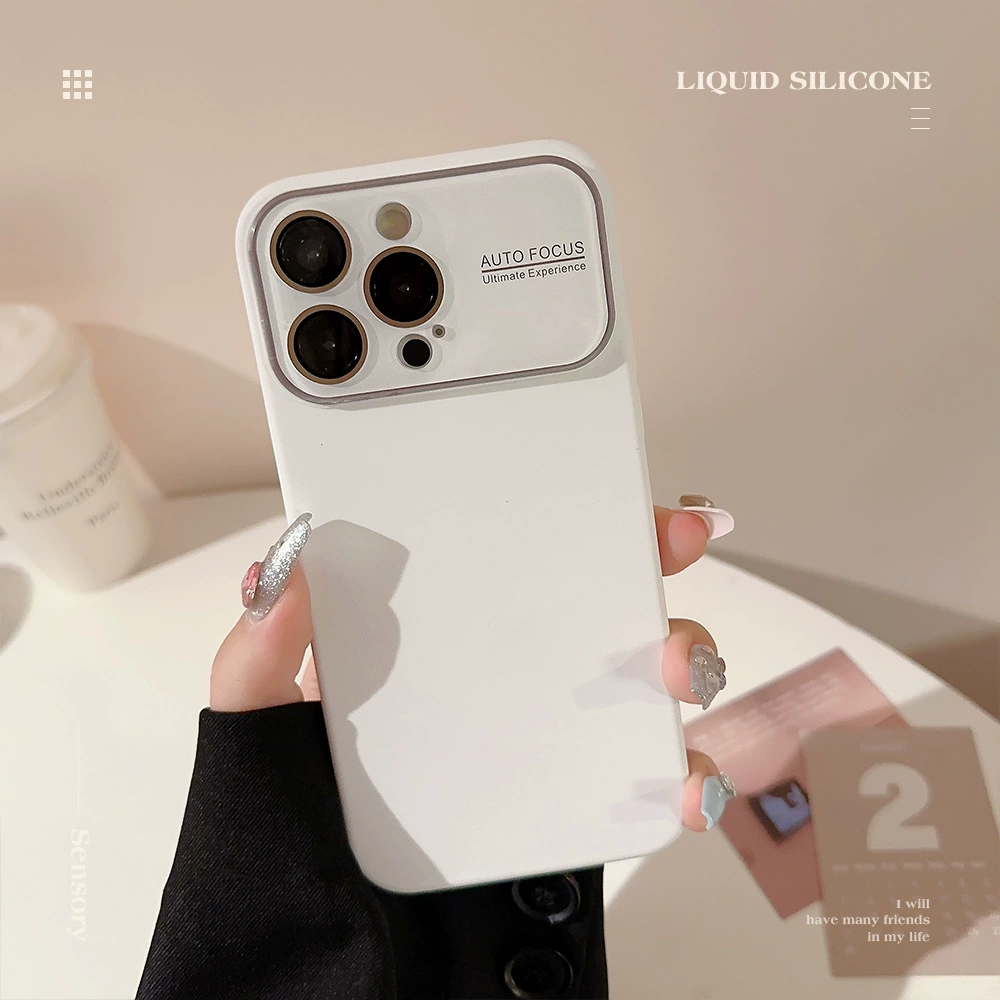 Силиконовый чехол для телефона (Apple) для серии iPhone 11–15, латекс силикон с защитой объектива камеры