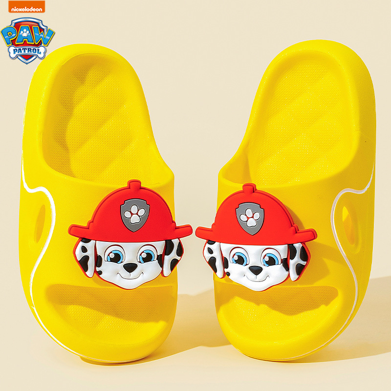 Wang Wang Team Li Da Gong Children's Slippers for Boys Summer New Parent-Child Indoor Bathroom Non-Slip Baby Slippers for Girls