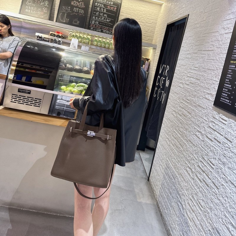 大容量高品质新款铂金跨境真皮女包头层牛皮斜挎手提锁扣凯莉大包|undefined