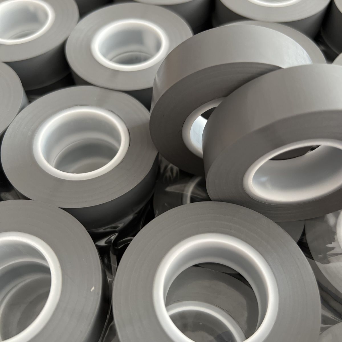 欧美灰色进口胶阻燃电线胶带电工超薄绝缘灰