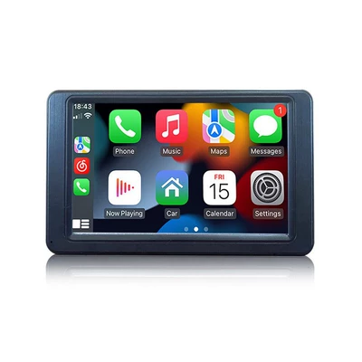 Cross-Border New Product 7inch Pnd Portable Wireless Carplay Car Mp5 Player Multimedia Bluetooth Card (Car mp4)