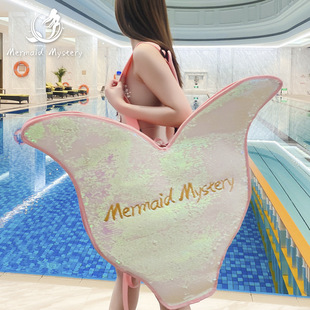 Australia Mahina mermaid flippers bag shoulder crossbody fishtail bag ultra light fashion sequin bag for swimming