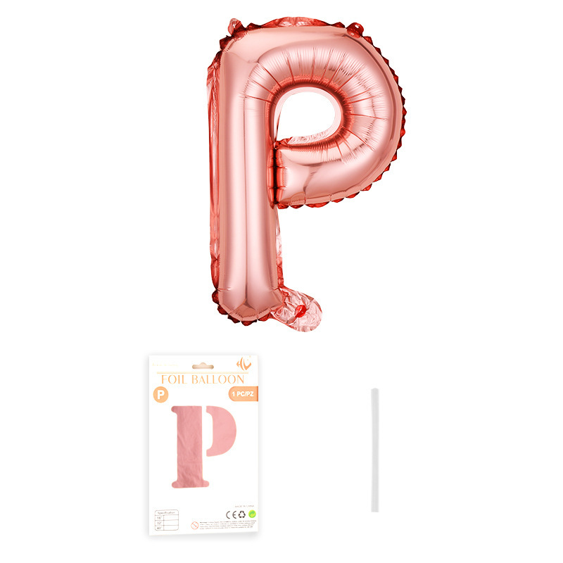 Tarjeta de papel independiente con letras de 32 pulgadas, embalaje fino, embalaje de globos de papel de aluminio, versión estadounidense, película de aluminio delgada, globo flotante al por mayor image 46