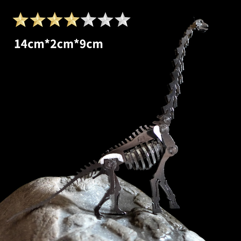 Acero monstruo escorpión rey colorido escorpión rompecabezas tridimensional metal montado insectos mecánicos juguetes educativos de los niños