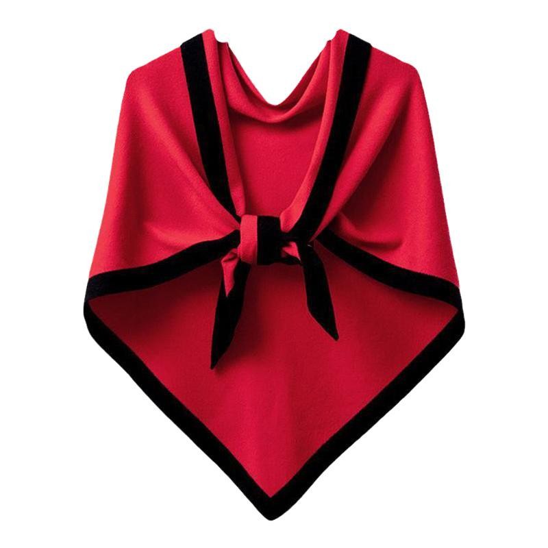 Nueva habitación con aire acondicionado de todo fósforo, chal de oficina, mujer, primavera, otoño y verano, capa de punto cervical, toalla triangular