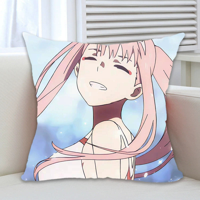 Подушка-одеяло National Team 02 Darling in the FranX, ягода, аниме-атрибутика, 2D подушка