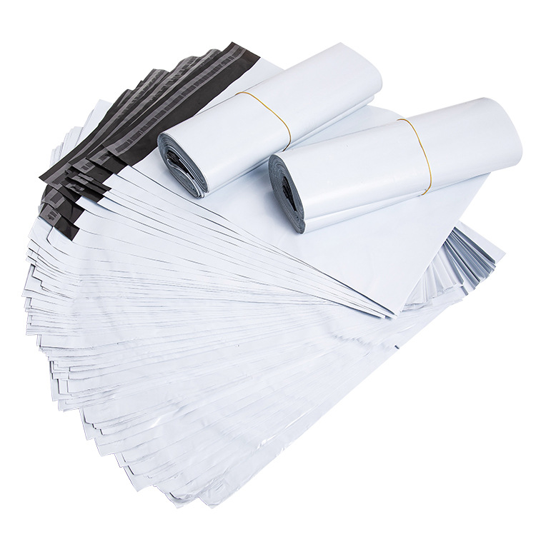Nuevo material blanco bolsa expreso engrosada 12 hilo a prueba de polvo, agua, desgaste, tamaño mayorista de logística bolsa de embalaje de comercio electrónico