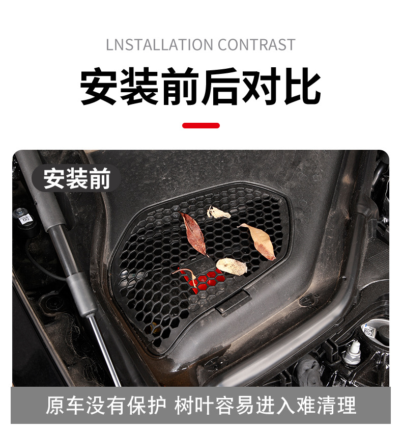Suitable for 24-26 Models of Mercedes-Benz New E-Class E300L Battery Protection Cover E260 Dust-Proof Modified Engine Compartment Cover