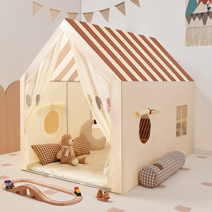 Tent Indoor Kidsren's Toy House Sleeping Separate Bed Small House Boy Girl Baby Game Castle Secret Base