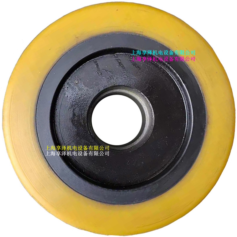 诺力1.6吨电动升高叉车RT16辅助轮平衡轮   聚氨酯包胶轮胎轱辘