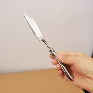 High Luxury Forged 304 Stainless Steel Butter Knife Jam Sputter Knife Cheese Cream Butter Knife Toast Peanut Butter Sputter