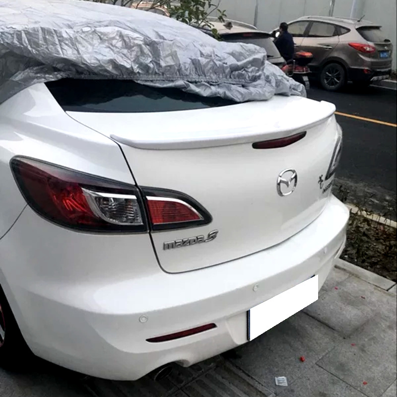 Suitable for 2011-2013 Mazda 3 Starling Rear Wing M3 Starling Special Modified Punch-Free Pressure Rear Wing