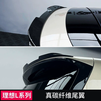Edition Sports Rear Wing, Big Surrounded - small-rear-wing-real-carbon-fiber-model