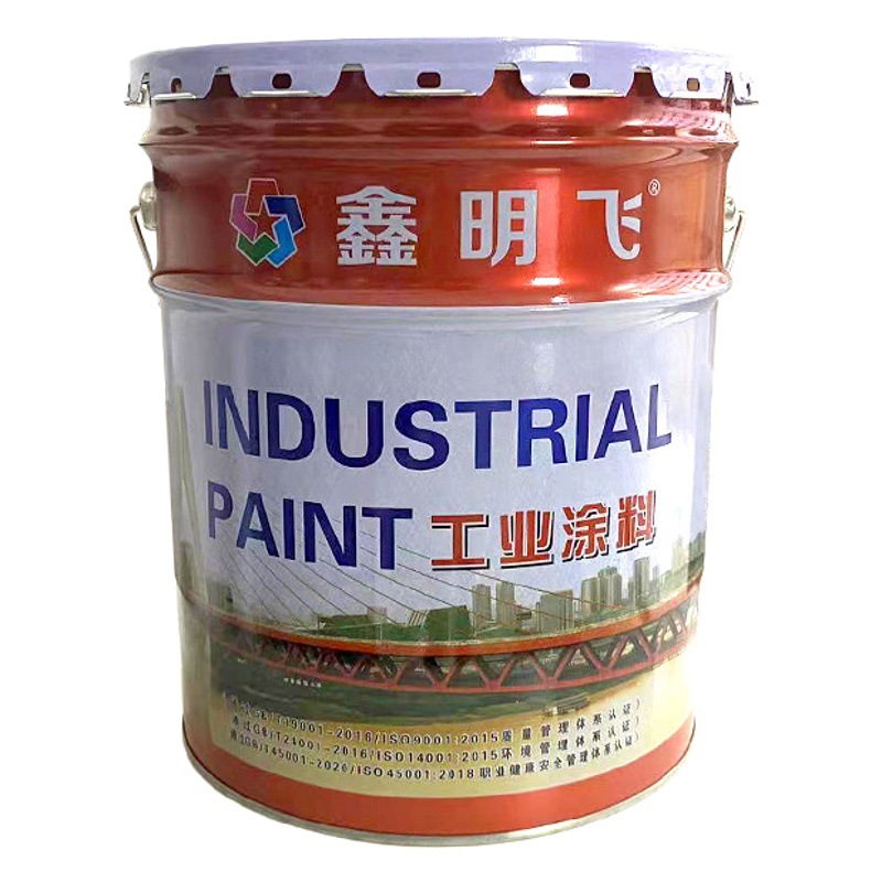 Pintura metálica para barandilla de acero Pintura anticorrosión Pintura metálica de un solo componente