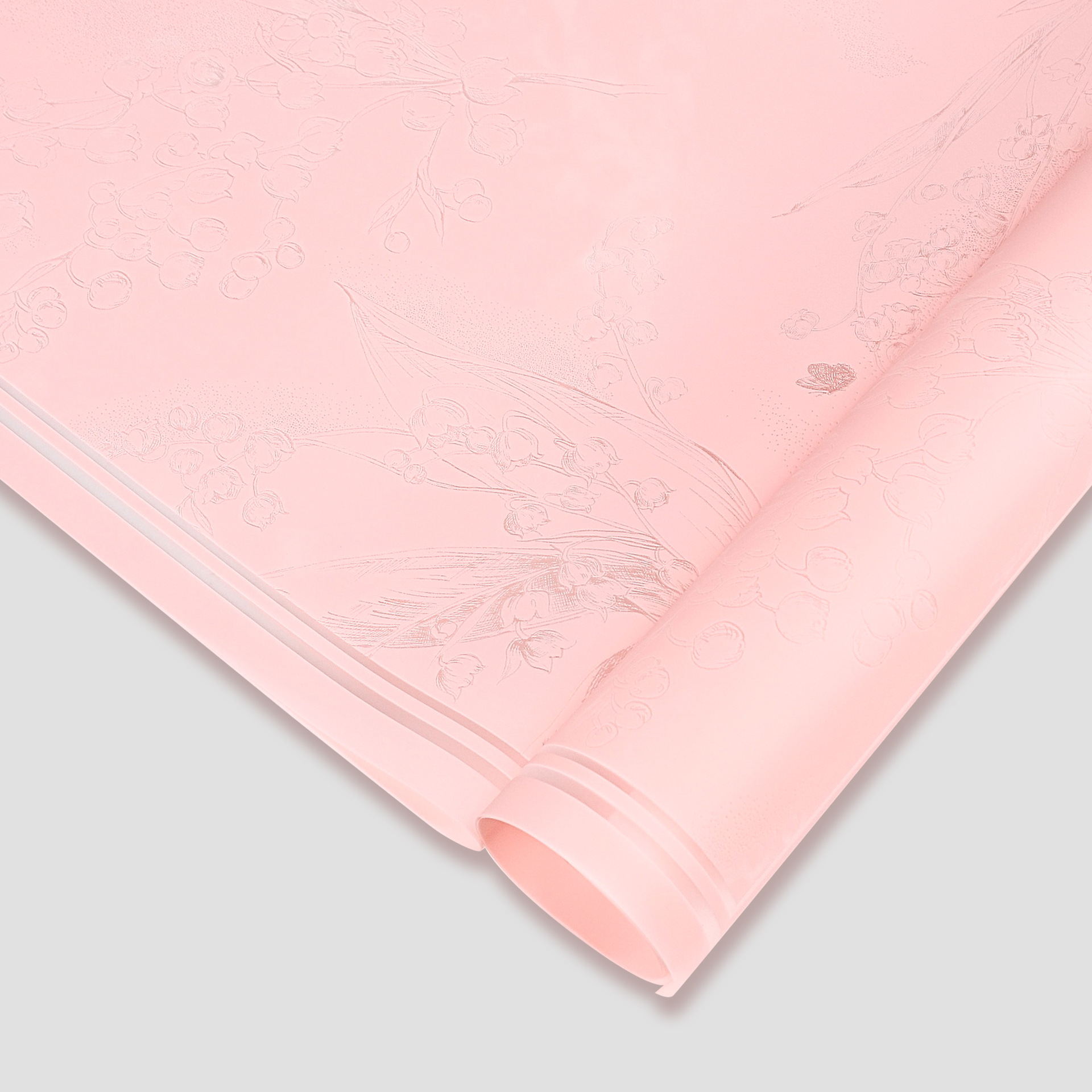 02 polvo de cristal; 56cm / 20 hojas