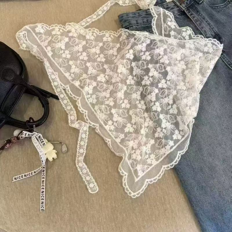 White lace pattern, style e