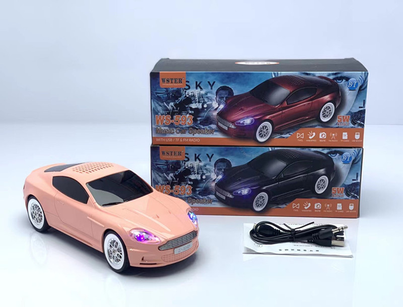 クロスボーダーWS-593アストンマーティン車モデルbluetoothスピーカープレゼント外国貿易車載ミニサウンドカードUSB|undefined