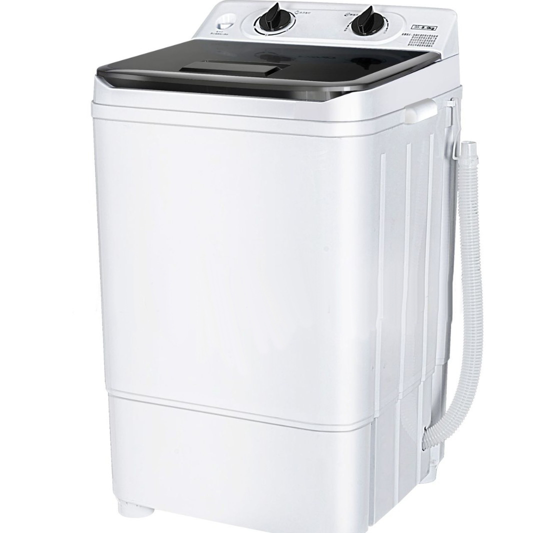 Washing Machine Multifunctional Mini Single-Tub Semi-Automatic Pulsator Washing and Drying Integrated Shoe Washing Machine Household Small Cross-Border Wholesale