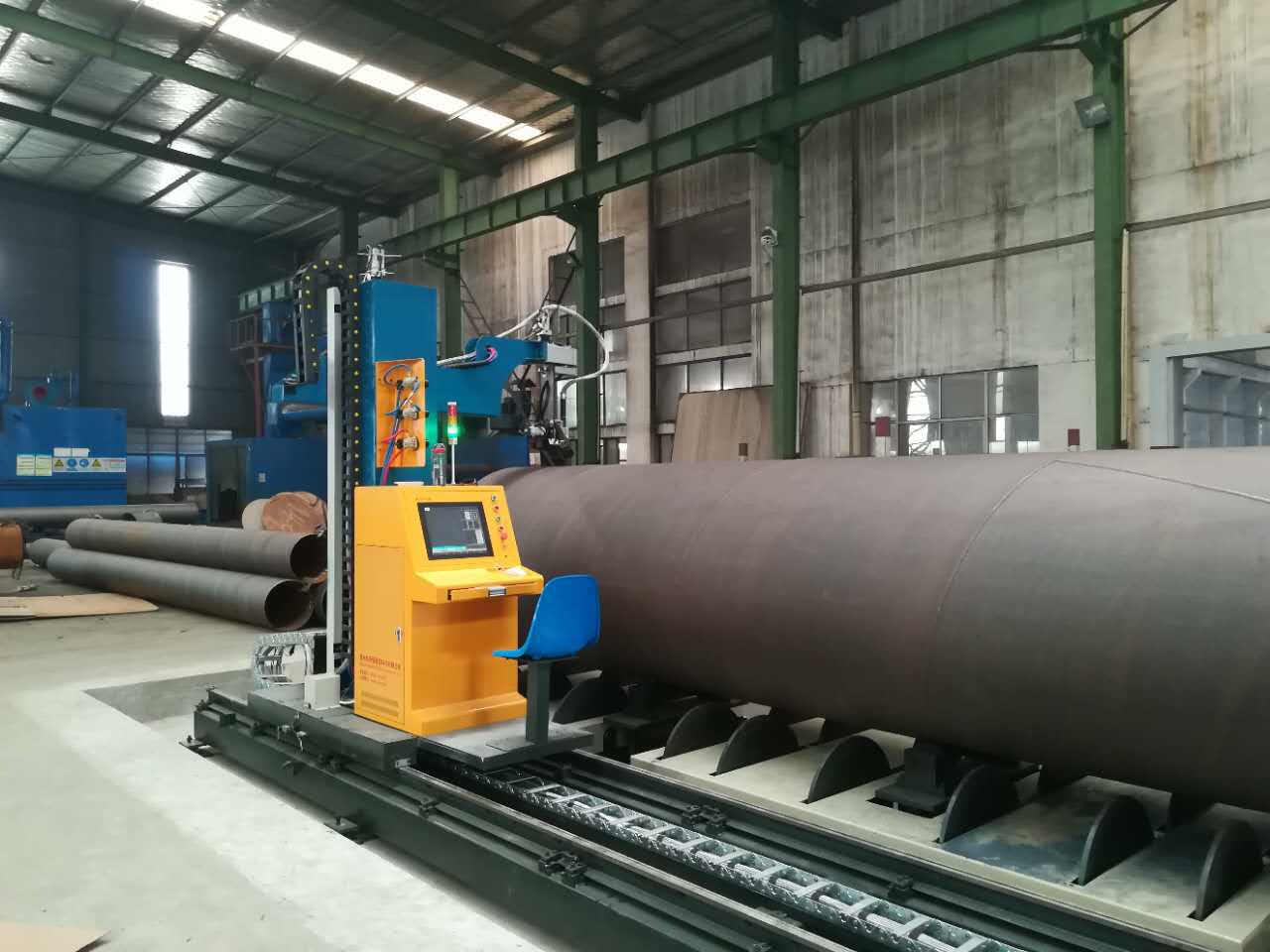 厚壁大口径厚壁管切割火焰切割KR-XG凯斯锐相贯线数控设备