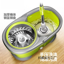 拖把5年包换3个头旋转拖把桶甩干脱水好神拖墩布吸水拖布