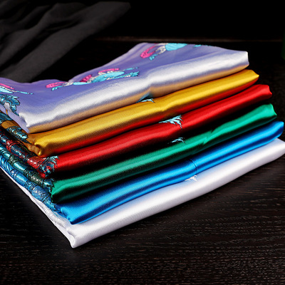 Tibet Etiquette Jewelry The Zang or Tibetan people Mongolian auspicious Colored Hada thickening Embroidery Hada wholesale