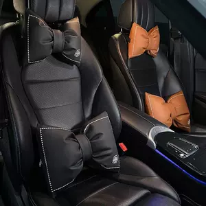 Avtomobil oturacağı yastığı, Chanel-stil, kameliya çiçəyi, nəfəs alan bel dəstəyi yastığı