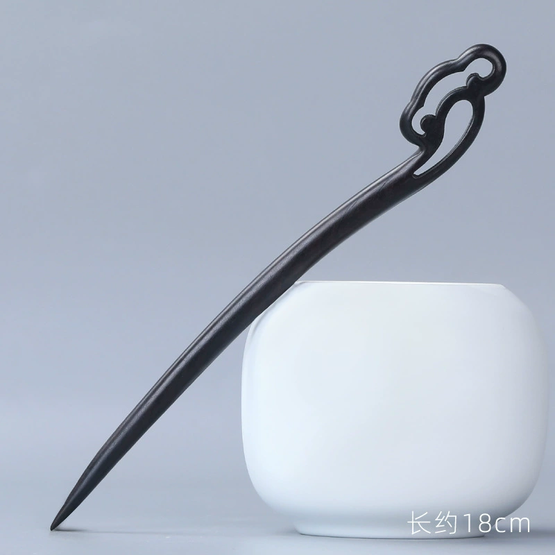 Шпилька для волос (кедр sandalwood) в китайском стиле для Hanfu, ручная резьба, 10 см, высокое качество