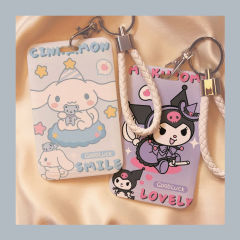 Jade cinnamon dog Kuro rice card holder campus student card bus subway water card access card work document protective cover
