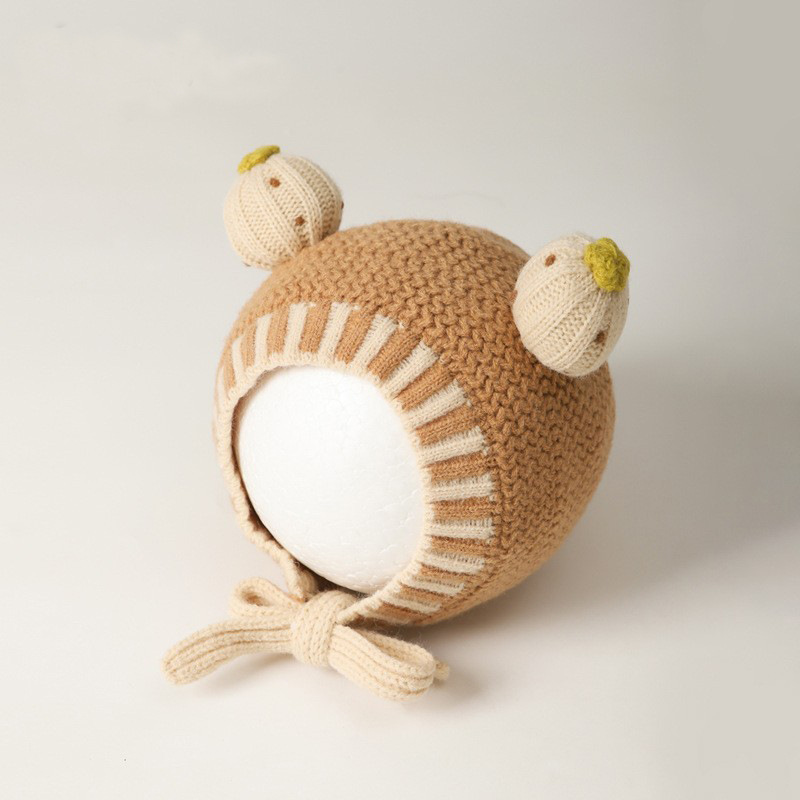 Sombreros para bebés otoño y invierno recién nacidos sombreros cálidos para hombres y mujeres sombreros de tejido para niños sombreros de lana