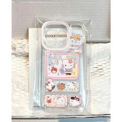 相框凯蒂猫适用于苹果16PROMAX手机壳iPhone15可爱14全包13软壳12