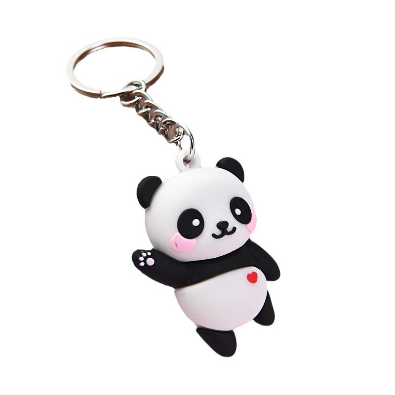 Cute Cartoon Panda Keychain Pendant, Birthday Gift, Random Color, 18 g