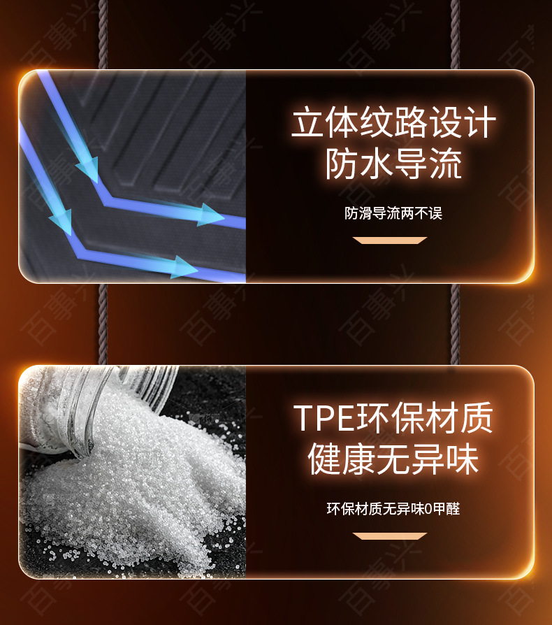 Suitable for Changan Kaicheng V919 Trunk Mat, Special Passenger Version/Cargo Version Car Mat, Tpe Car Floor Mat