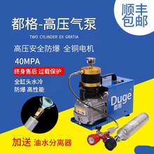 都格高压气泵30mpa水冷高压充气泵40mpa单缸电动打气机4500ps批发