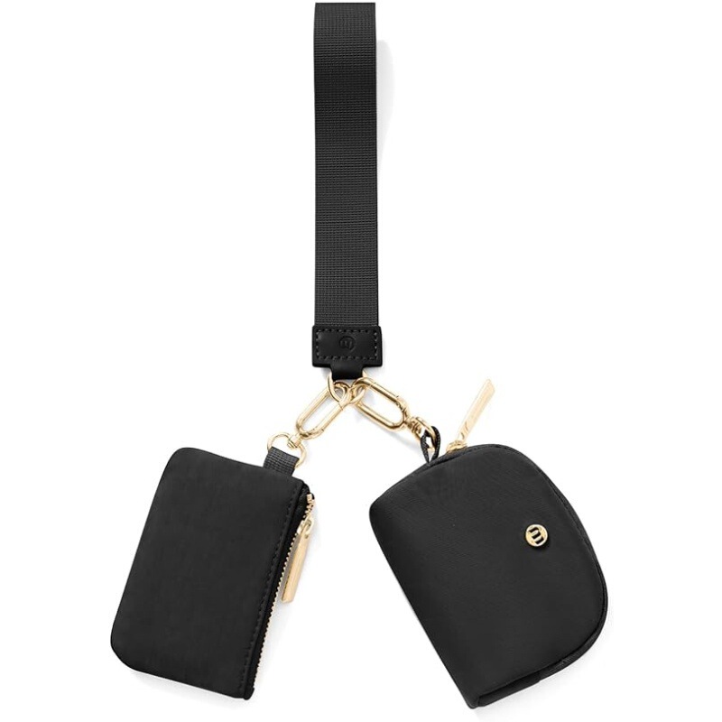 Cross-border Lulu Same Style Women's Wristlet Portable Simple Bank Card Mini Change Storage Bag Key Bag Cross-border Lulu Same Style Women's Wristlet Portable Simple Bank Card Mini Change Storage Bag Key Bag