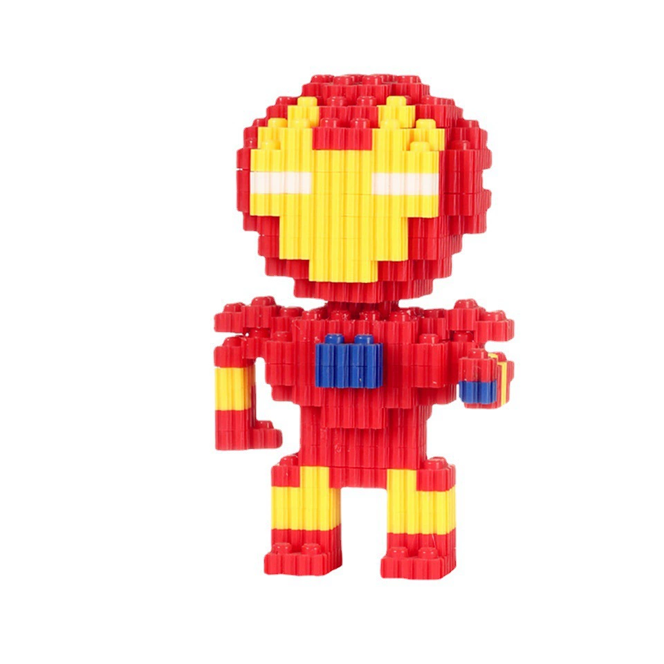 Constructor, cartoon toy, small particles