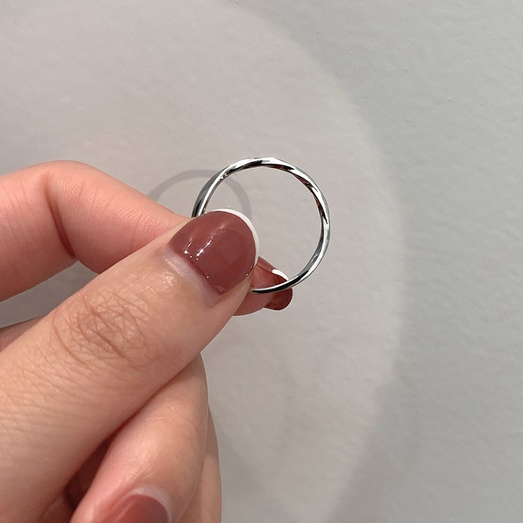 Open Ring Ring for Women Ins High-End Fashion Niche Design Index Finger Ring Simple 2025 New Style Wholesale