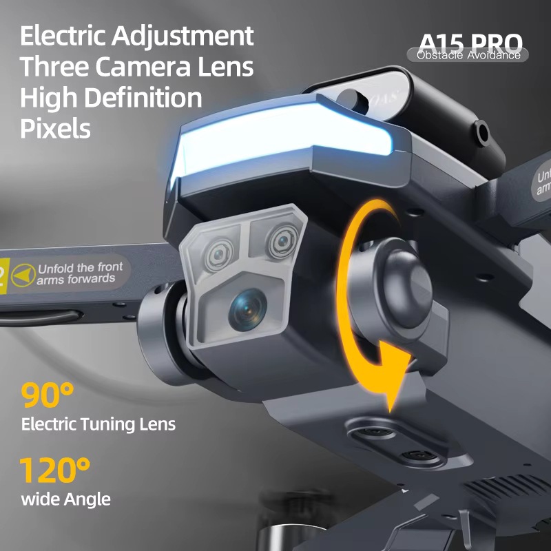 In Stock Remote Control High-Definition Aerial Photography Drone Intelligent Obstacle Avoidance Remote Control Aircraft Optical Flow Folding Quadcopter