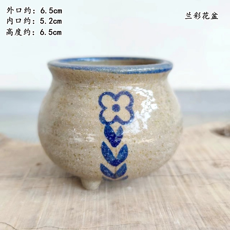 植木鉢の小さい新商品の缶のアイデアの磁器の缶の多い陶磁器の肉のミニ陶のレトロな家庭の陶磁器のたらいの園芸の太い新しいです。|undefined