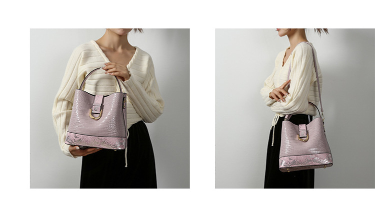 Women's Shoulder Bag And Crossbody Bucket Bag Set For Women_voghion.com