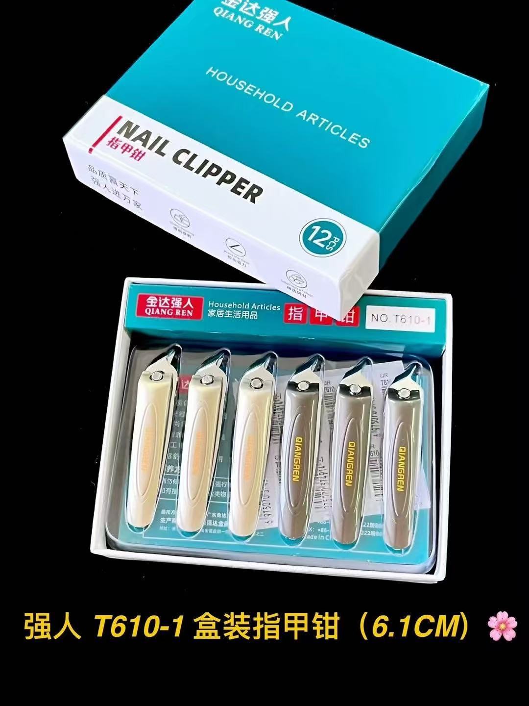 Cuchillos de uñas Jinda Strong 100 cortadores de uñas grandes, medianos y pequeños, cortaúñas de boca plana y cortaúñas de boca oblicua al por mayor