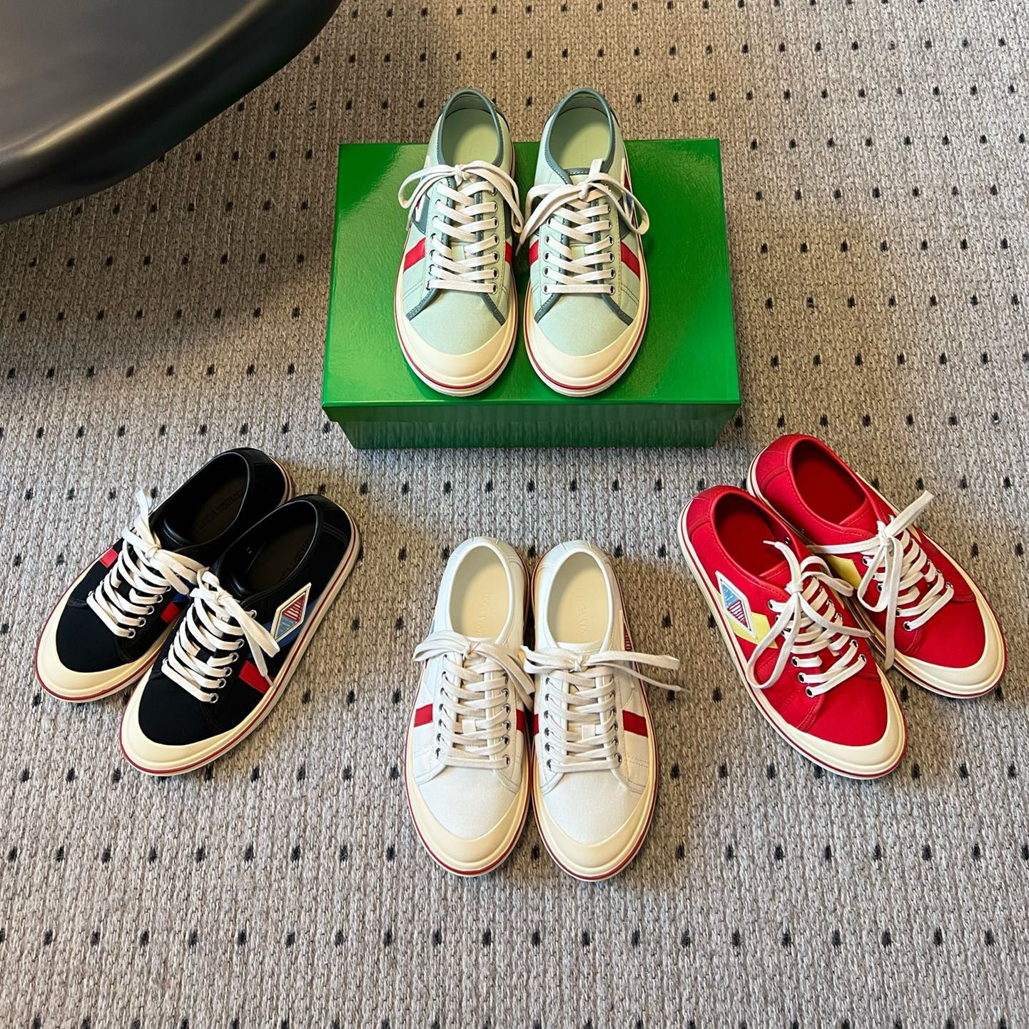 Cloth espadrilles, retro sneakers, Collection Year 2025, for beloved