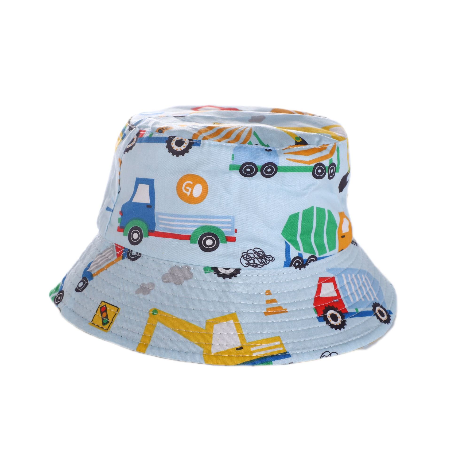 105g Weight Hat Classification Girl's Cartoon Style Simple Style Color Block Printing Bucket Hat