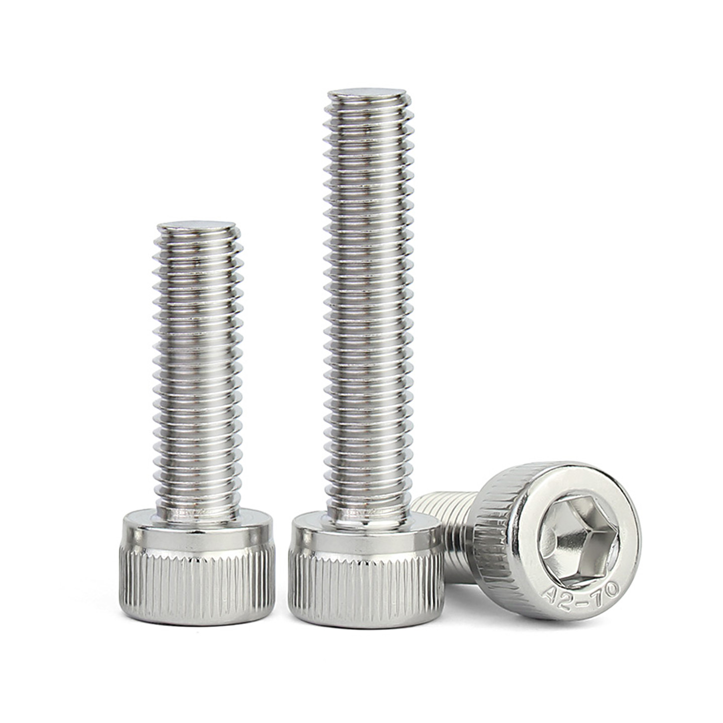 304 stainless steel hexagon socket screw M3M4M5M6M8 cup head bolt cylindrical head hexagon socket ma