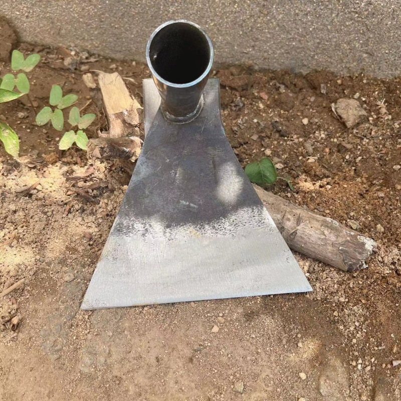 农用种地翻土种菜锄头户外开荒挖地铲草除草农具大全钢加厚除草FP