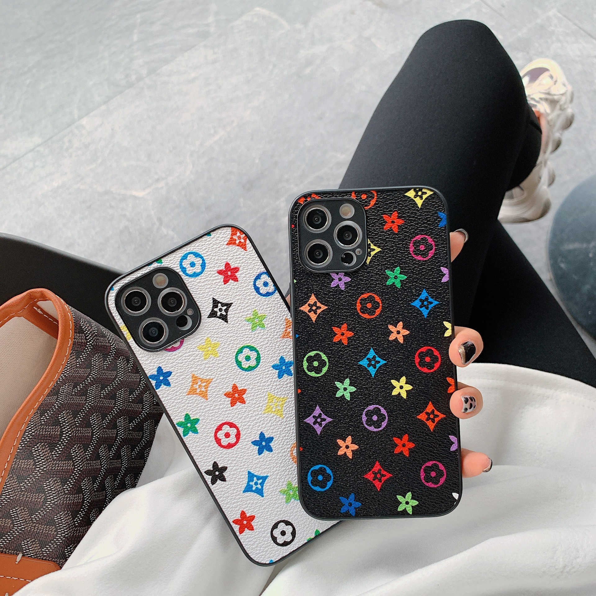 Marca de moda europea y americana para presbiterias iPhone16/15/14/13 Apple 12/11promax funda para teléfono con todo incluido xr