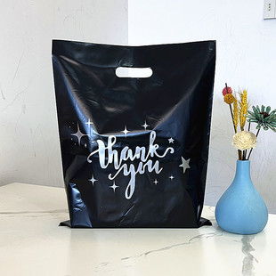 in stock foreign trade cross-border new THANKYOU plastic handbags clothing packaging gift bags wholesale 100