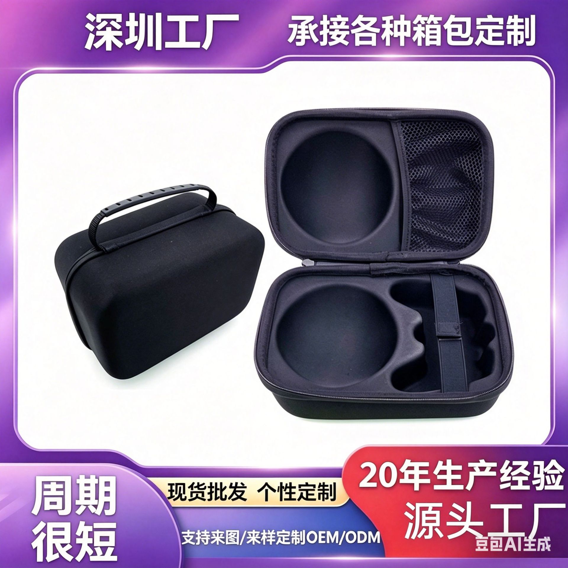 Customized drone soccer storage bag for primary and secondary school students' competition drone 125mm hollow cup Drone Soccer