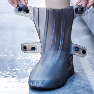 Rain Shoe Covers Waterproof Men's Rainy Day Rainproof Shoe Covers Non-Slip Wear-Resistant Silicone Rain Boots Water Shoes Kidsren's Foot Covers Rain Boots