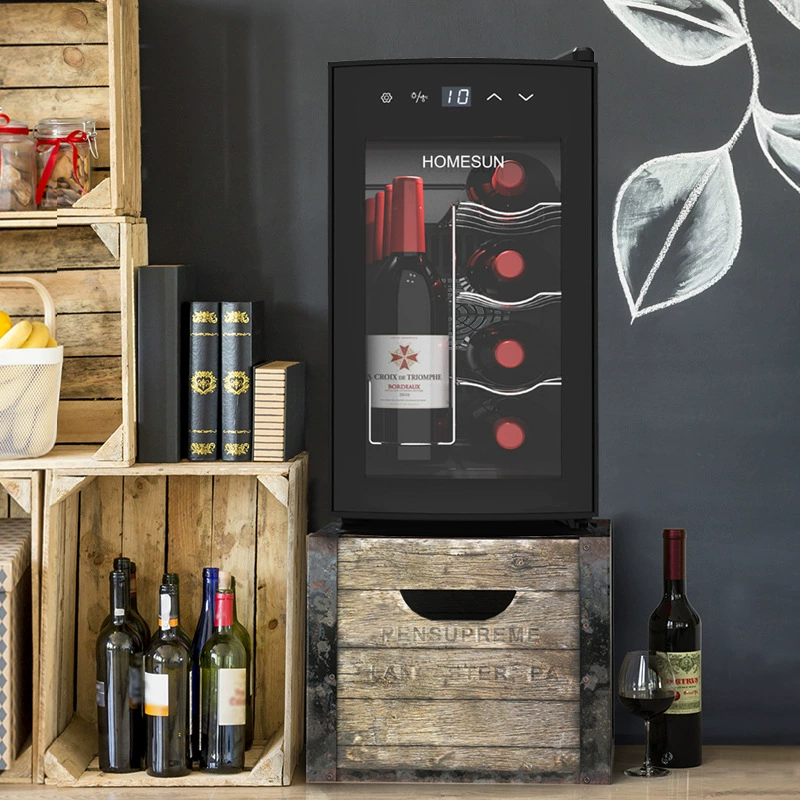 家用迷你酒柜小型恒温红酒柜葡萄酒冷藏专用静音保鲜红酒储存柜