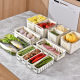 PET New Fresh-keeping Box Refrigerator Storage Box Plastic Thickened Freezing Drain Fresh-keeping Box Special for Refrigerator